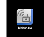 bizhub RA (Remote Access）のアイコンの画像