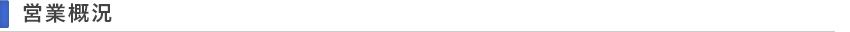 営業概況