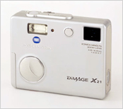 2.0メガピクセルデジタルカメラ「コニカミノルタ DiMAGE X21」新発売