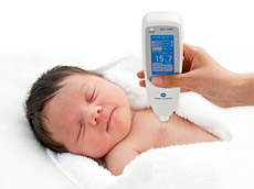 新生児黄疸を採血することなく測定できる 黄疸計 Jm 105 新発売 コニカミノルタ