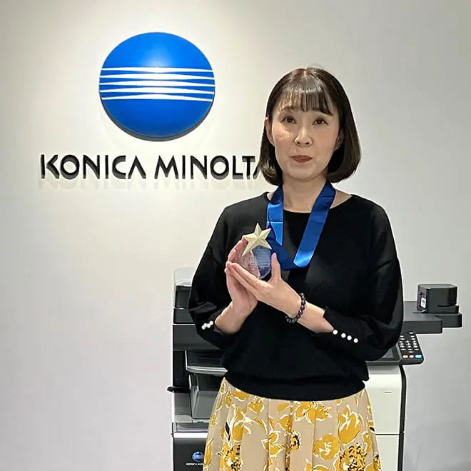 コニカミノルタジャパン株式会社 富丸さん