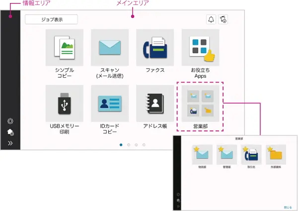 操作性とデザイン - bizhub C288 i - 製品情報 - ビジネス