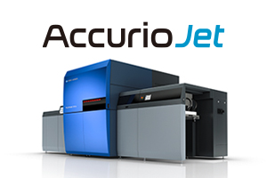 UVインクジェット印刷機「AccurioJet」の製品画像