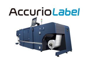 デジタルラベル印刷機「AccurioLabel」の製品画像