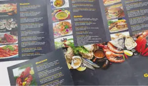 観音折りカタログの画像