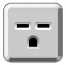 コンセント形状の画像