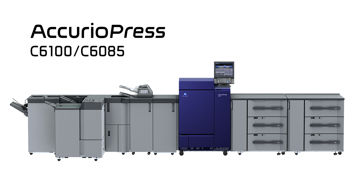 AccurioPress C6100 / C6085 - 製品情報 - ビジネスソリューション