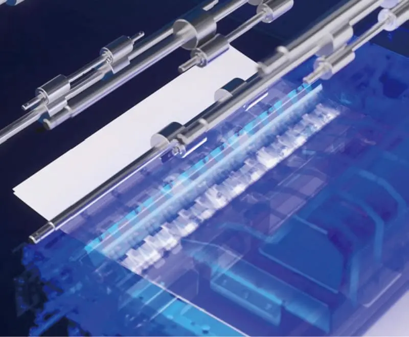 用紙設定のトレイ画像