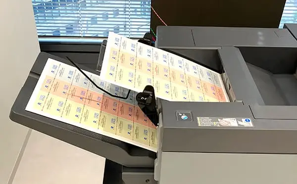 検品時のヤレ紙パージ経路搭載のイメージ画像