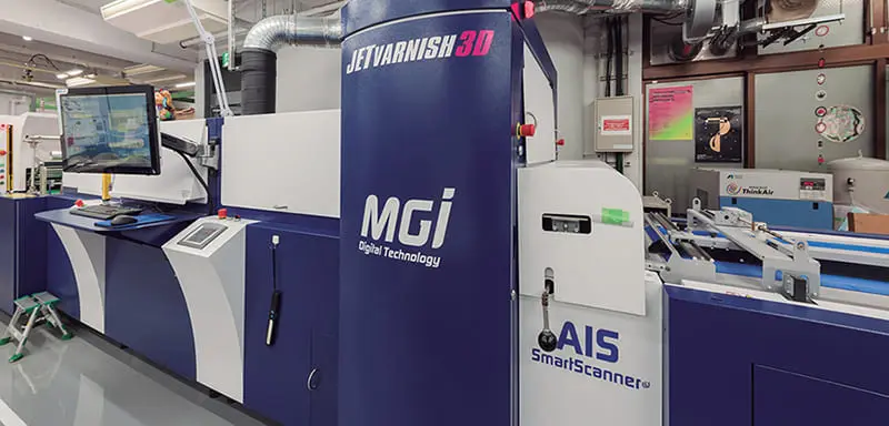 設置されているJETvarnish 3D