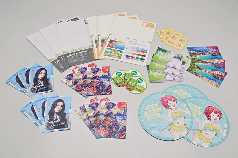 AccurioJet KM-1eを用いたサンプル品