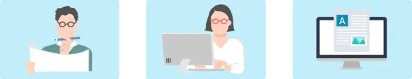 業種・目的に最適なホームページをご提案