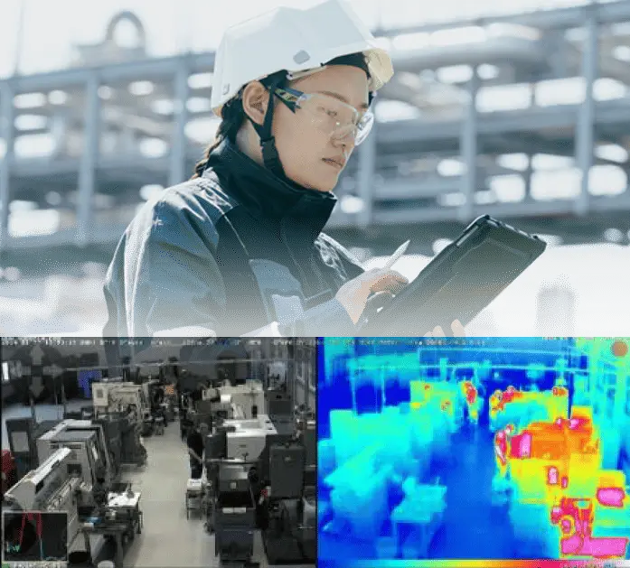 サーマルカメラ導入時のイメージ画像