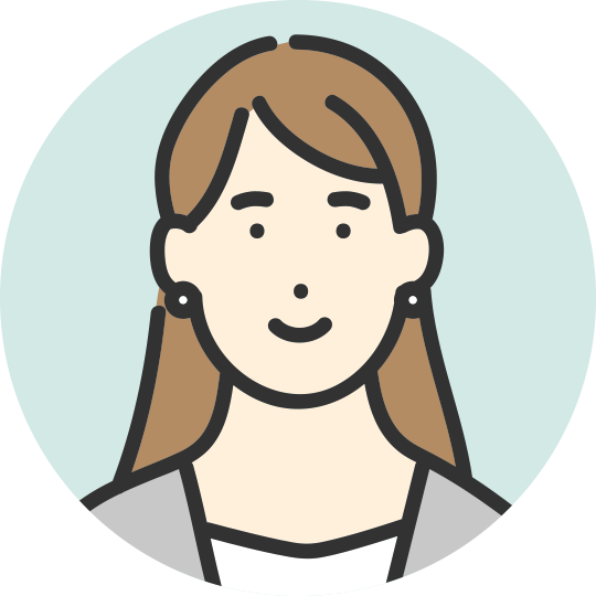 社員の女性イメージイラスト顔
