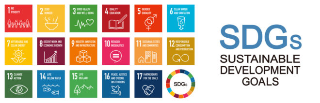 SDGs　開発目標