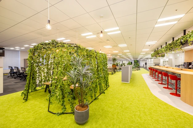 非日常感で創造性が高まるオープンミーティングエリア