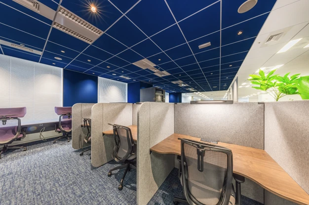 周囲の情報を遮断し一人でじっくり創造する集中エリア