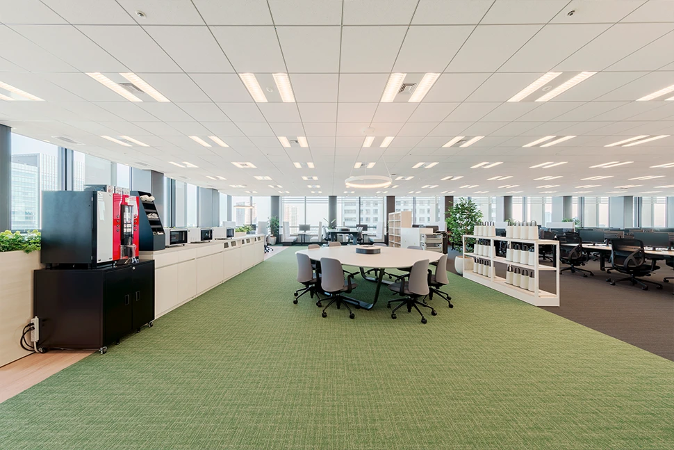 チームのコラボレーションを促進するレイアウト