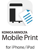 Konica Minolta Mobile Print for iPhone / iPad