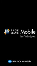PageScope Mobile for Windows