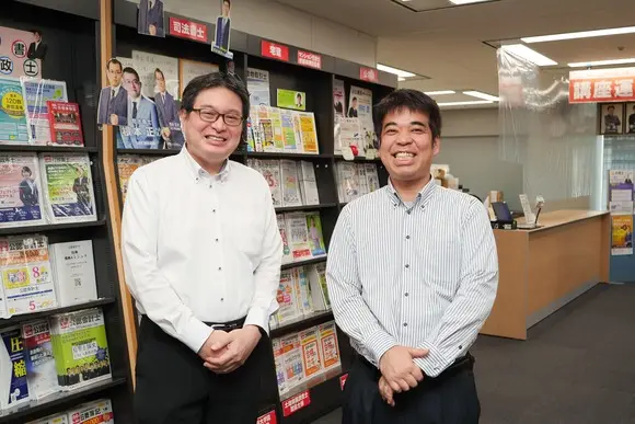 LEC山田氏と植木氏の写真