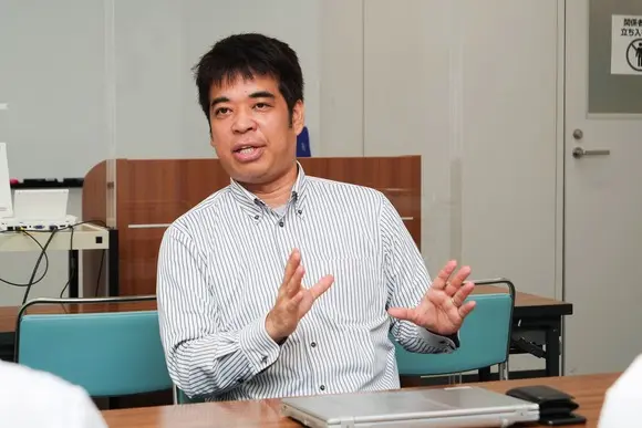 LEC植木氏の写真