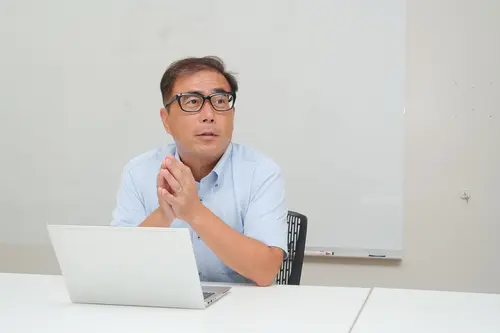 さいわいフォクトリー ファクトリーマネージャー𠮷田氏の写真