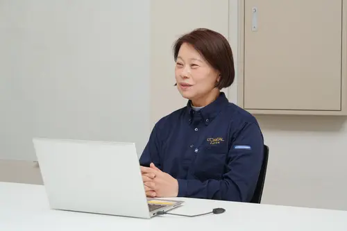 さいわいファクトリー コビーセンター スーパーバイザー川村氏の写真