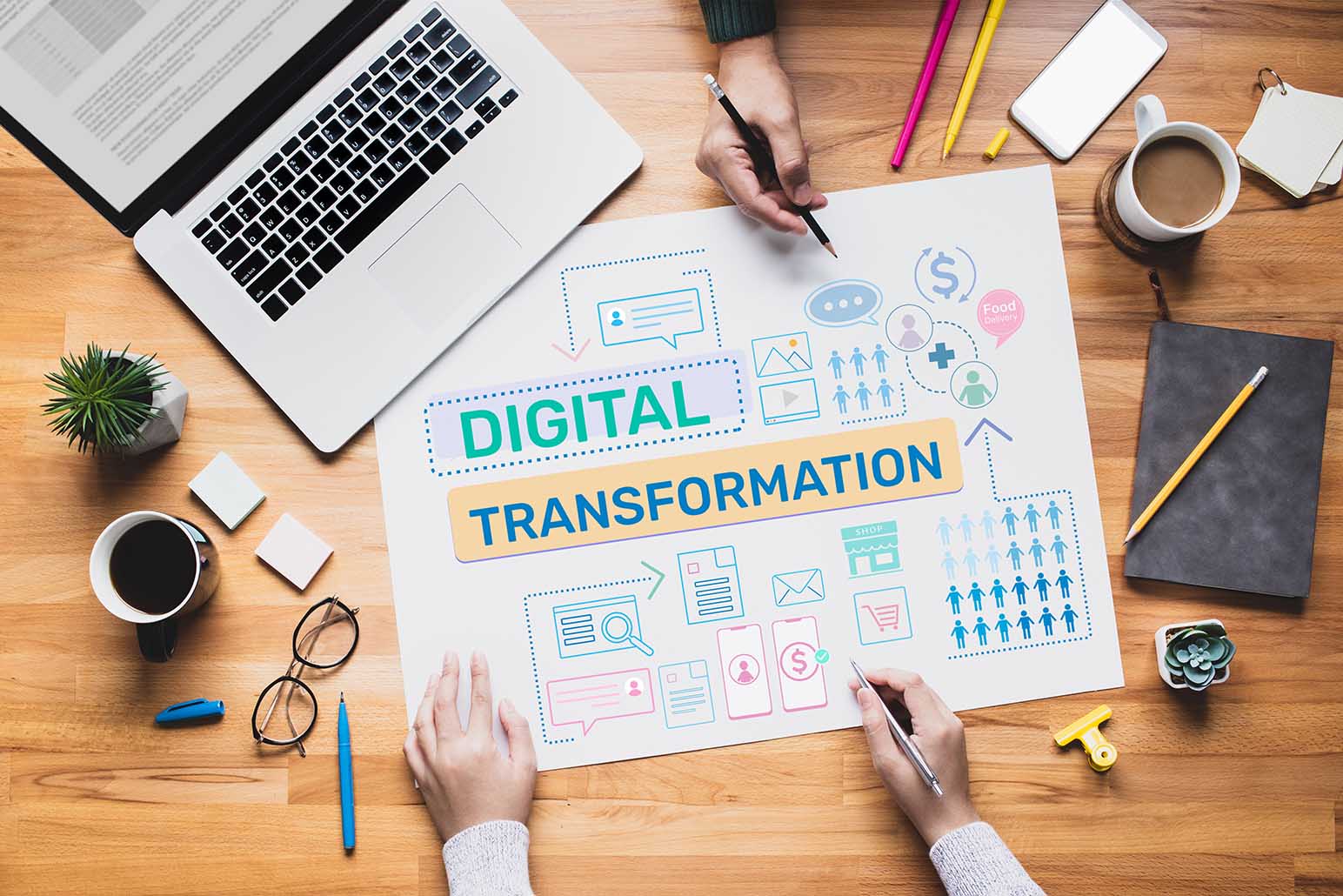今注目のデジタル変革（DX）とは？メリット・導入手順を解説