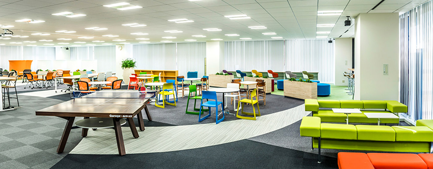 ネットイヤーグループのオフィスリニューアル事例