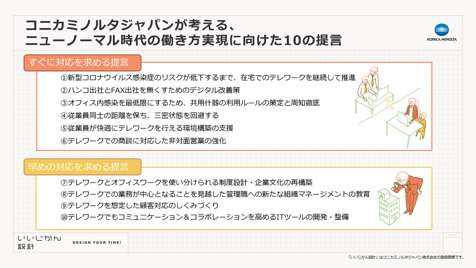 コニカミノルタジャパンが考えるニューノーマル時代の働き方
