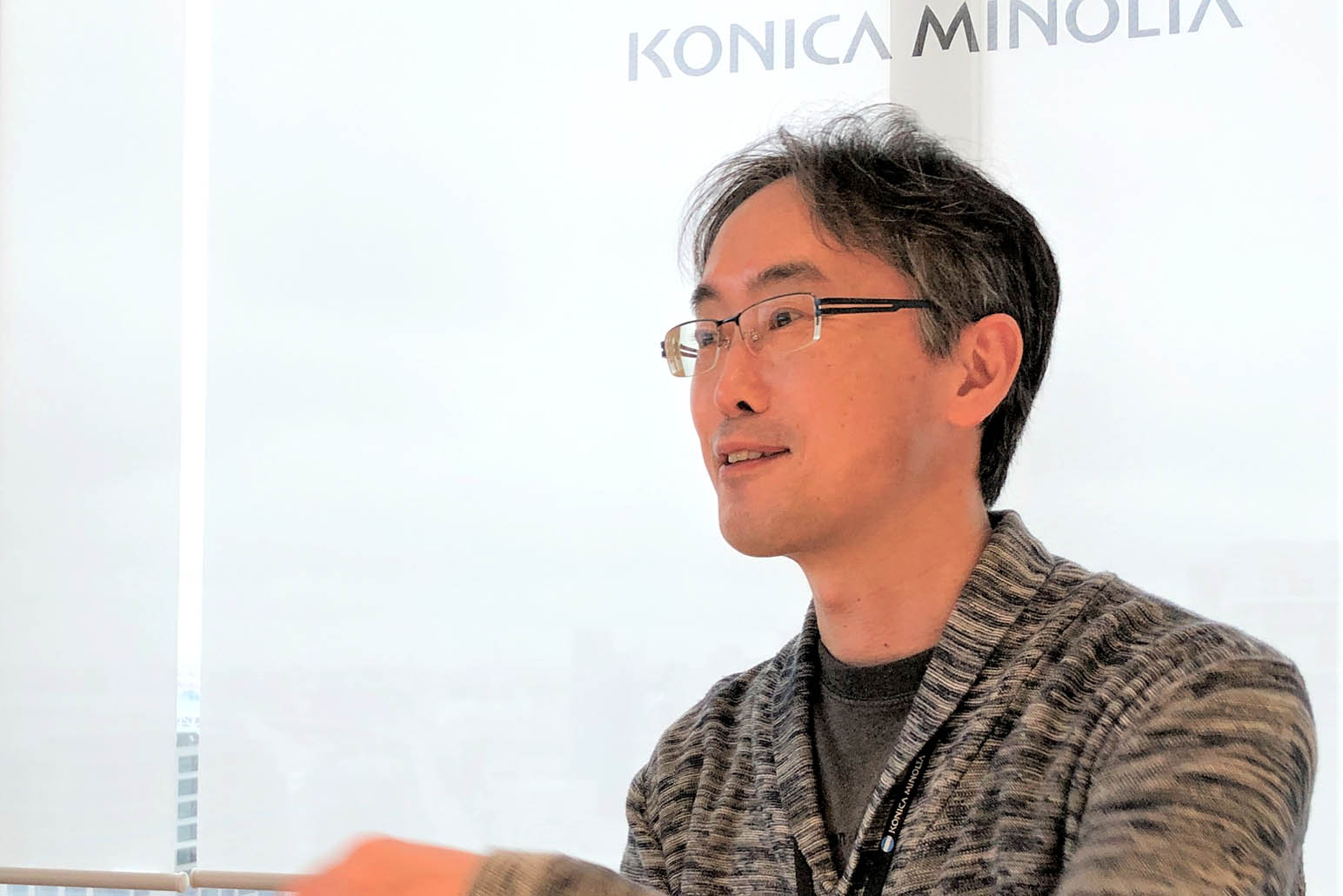 コニカミノルタジャパン 牧野氏