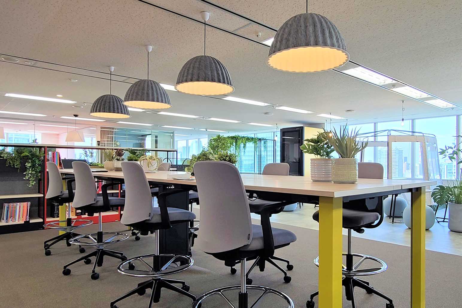 「つなぐオフィス」創造性を高めるHigh Creativityのエリア