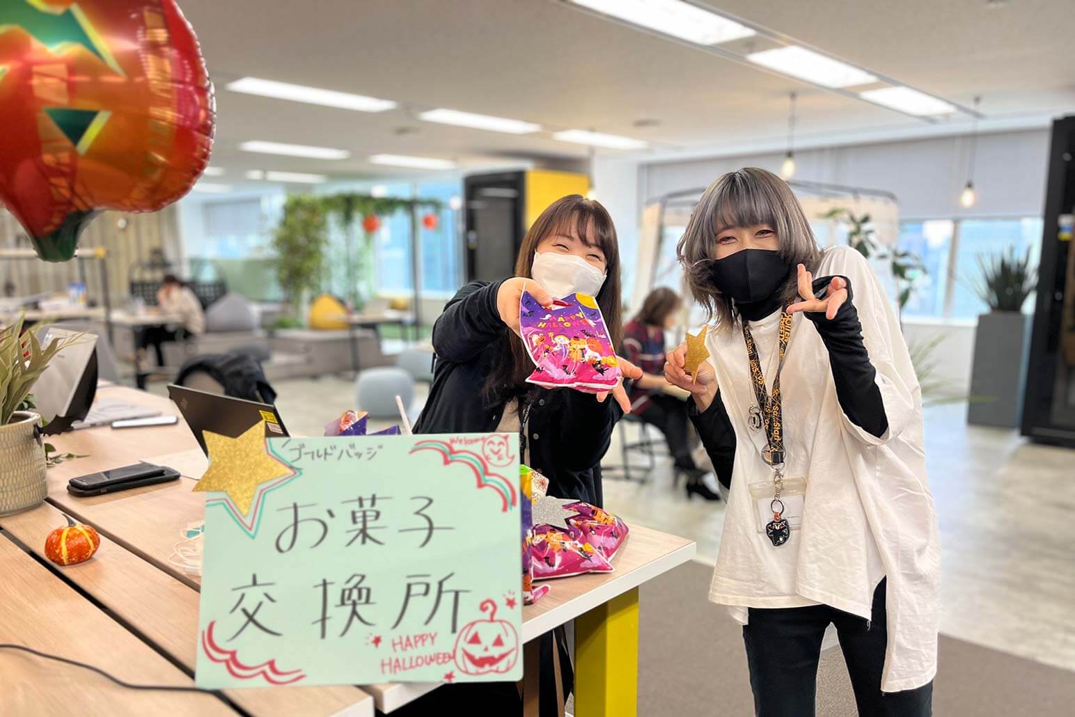 コニカミノルタジャパン、2022年ハロウィンイベントでの様子