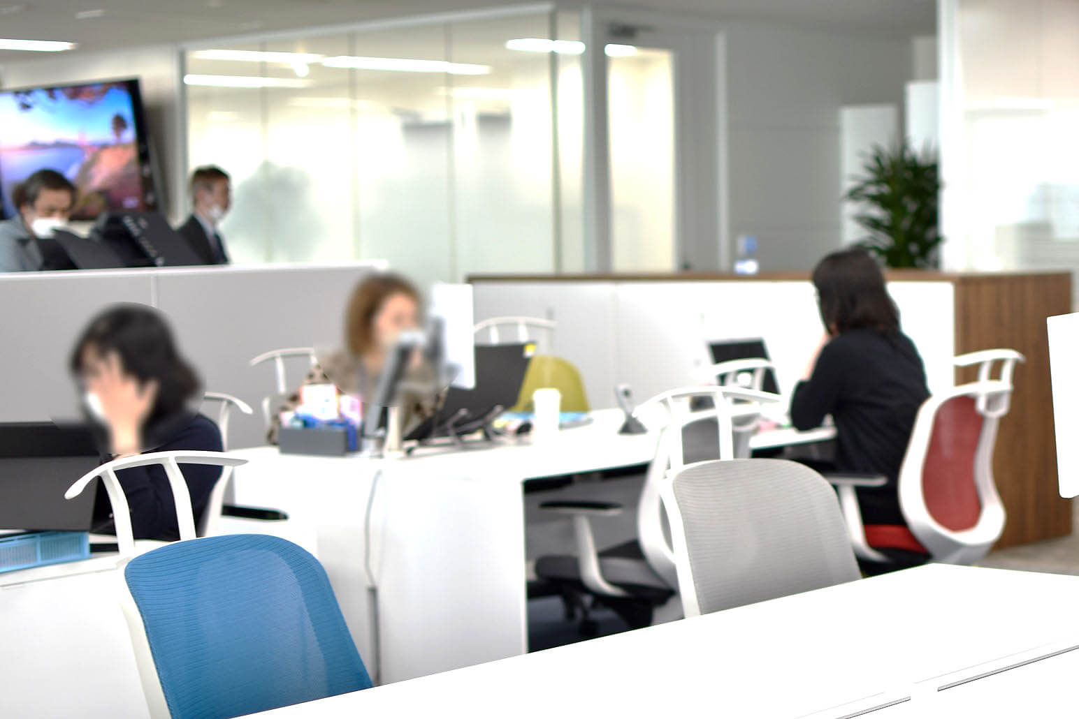 コニカミノルタジャパン 福岡オフィスの様子