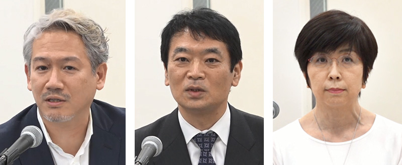 第1部座長：長谷部 光泉 先生、第2部座長：高瀬 圭 先生、第3部座長：黒﨑 敦子 先生