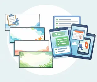 クリニック向けLINEメッセージテンプレート提供イメージ