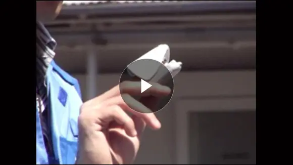 悪条件下精度試験　直射日光下動画を見る