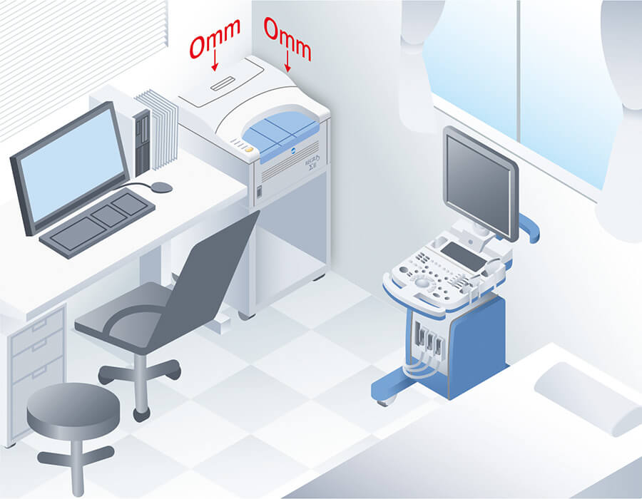 小スペースに配置可能な REGIUS ΣⅡ