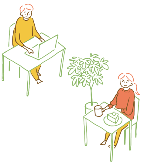 2020 年 テレワークが基本の働き方に