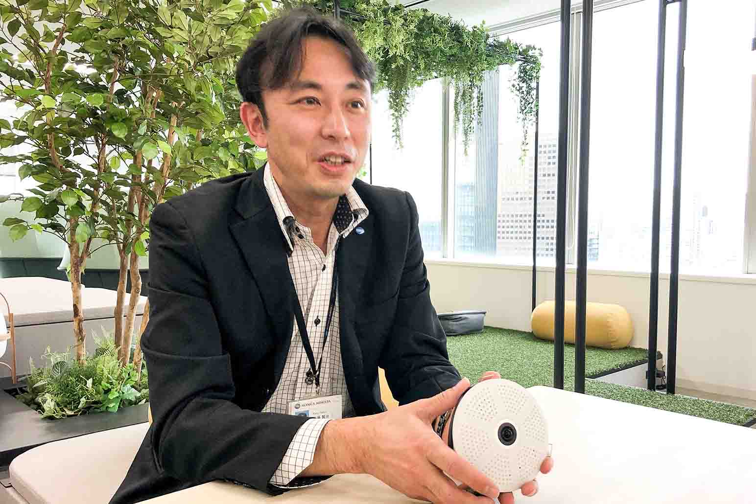 「オフィスの最終退出 消灯促進」としてもMOBOTIXを活用