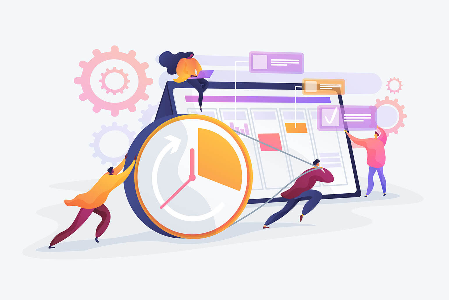 「創造的なじかん」を創出するために！ 業務フロー見直しによる作業時間の圧縮について解説